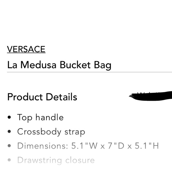 Host pick🎉🎉 La Medusa bucket bag by viviglam 👛👜👛 - Picture 5 of 7
